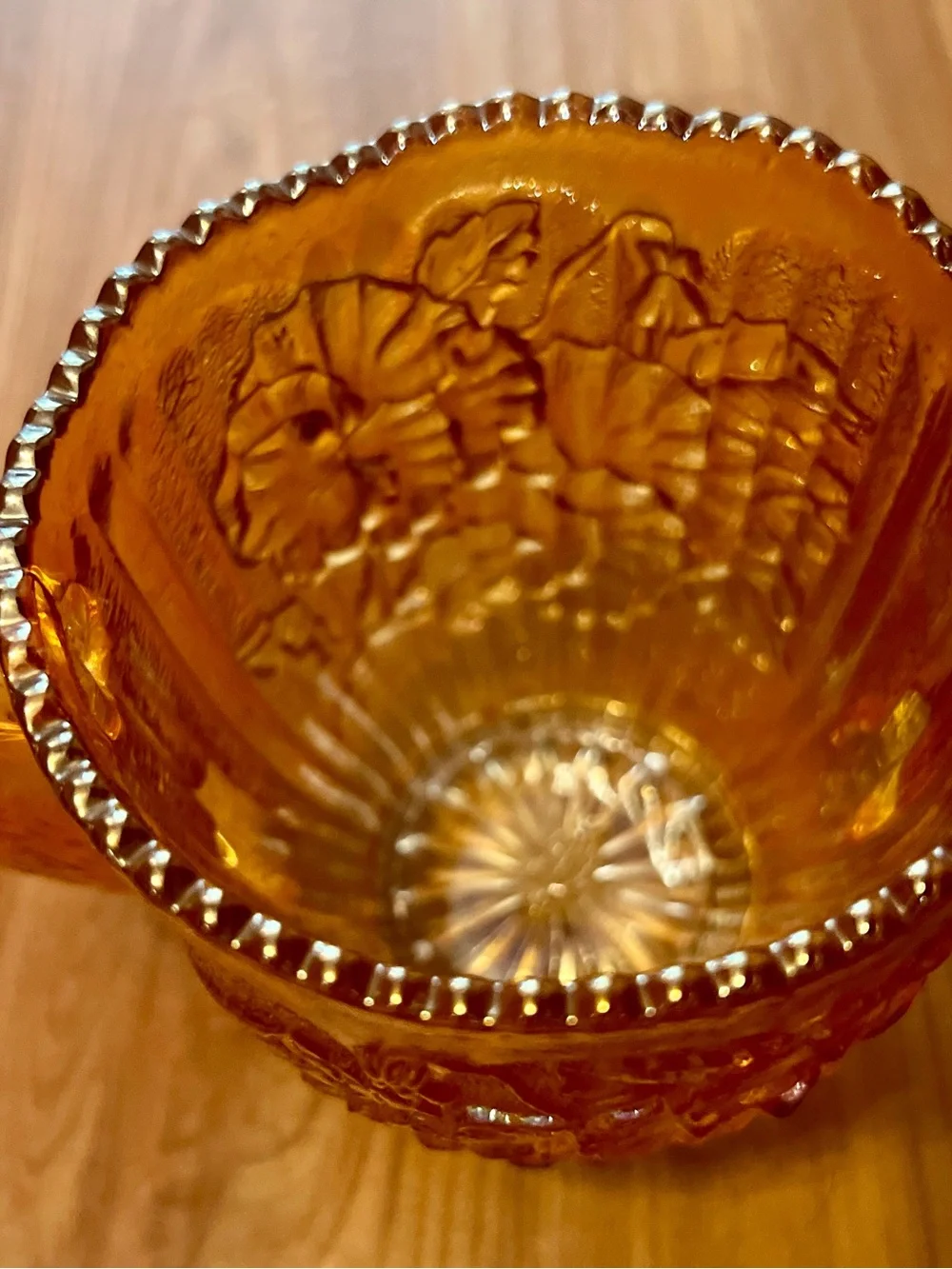 Imperial Glass Carnival Glass Lot of 5 8” Hobster Jar/ Devil Vase/ Pedestal Vase